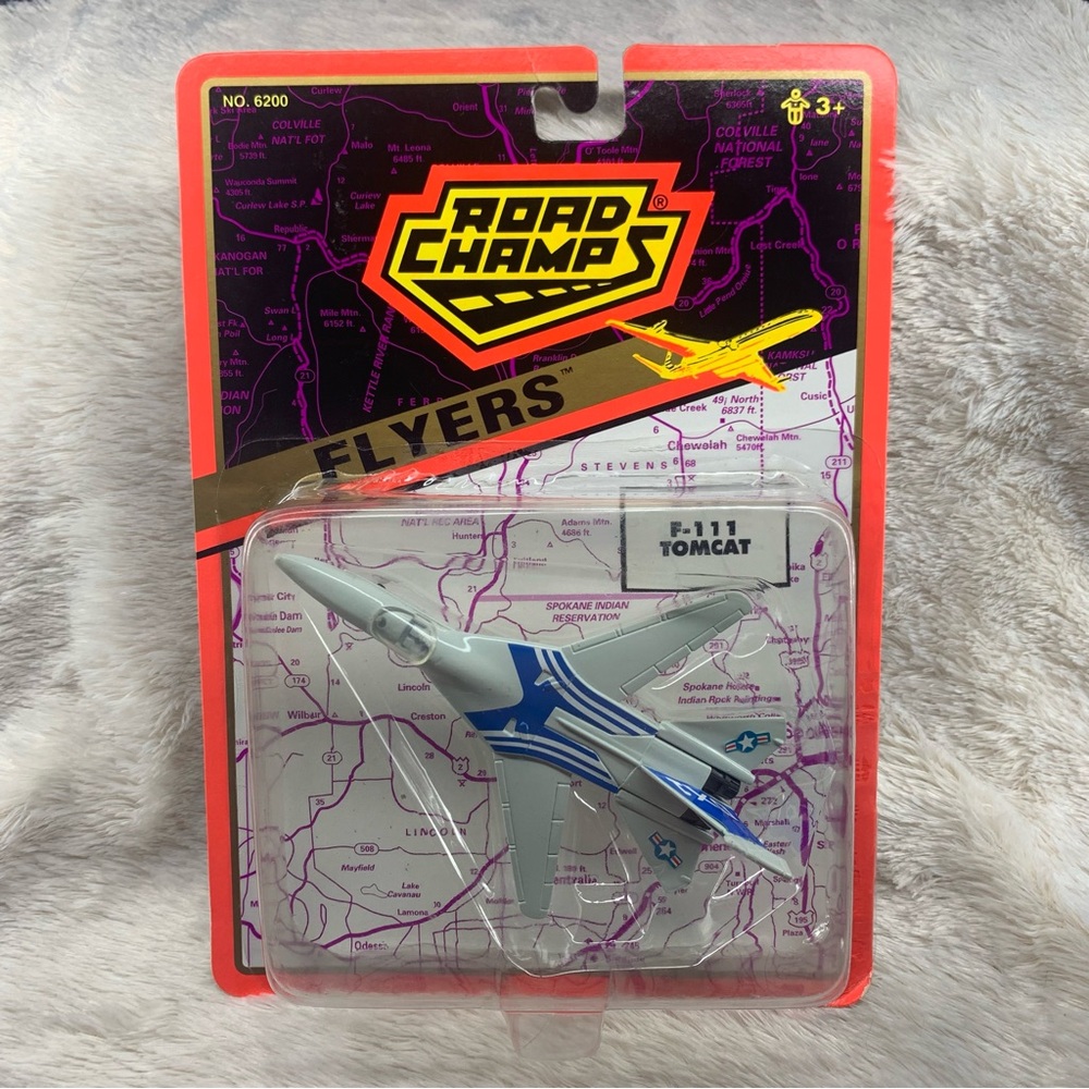 Road Champs “F-111 Tomcat” Diecast Model (1995) – Vintage Collectible